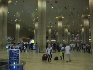 Arrivals Hall: Ben-Gurion Airport in Tel Aviv, Israel