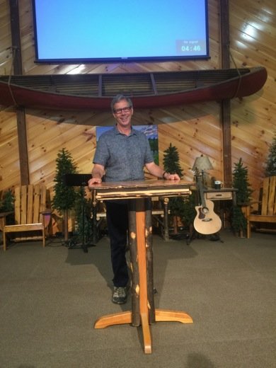 Speaking each day at the Pines