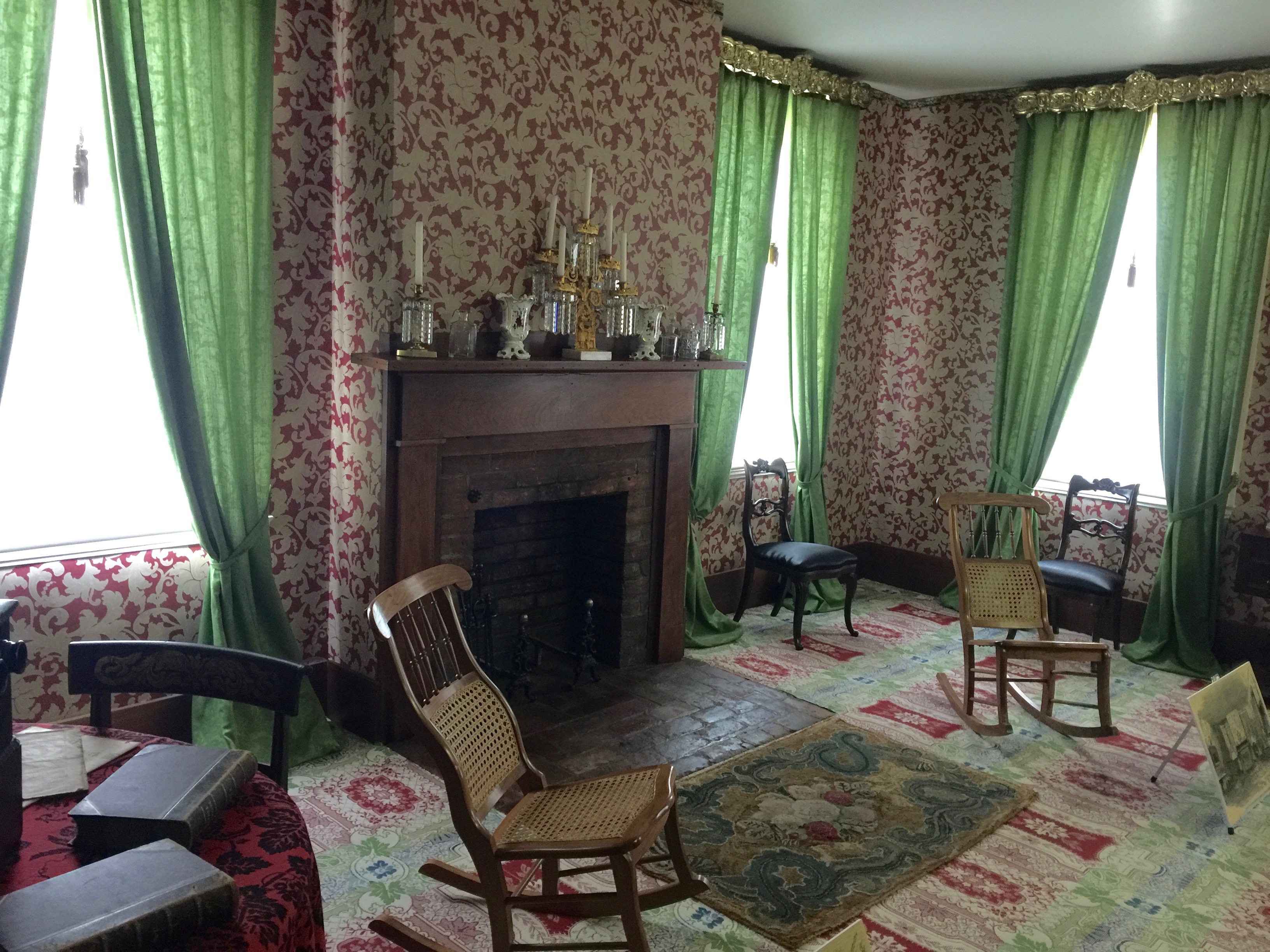 The Lincoln family room